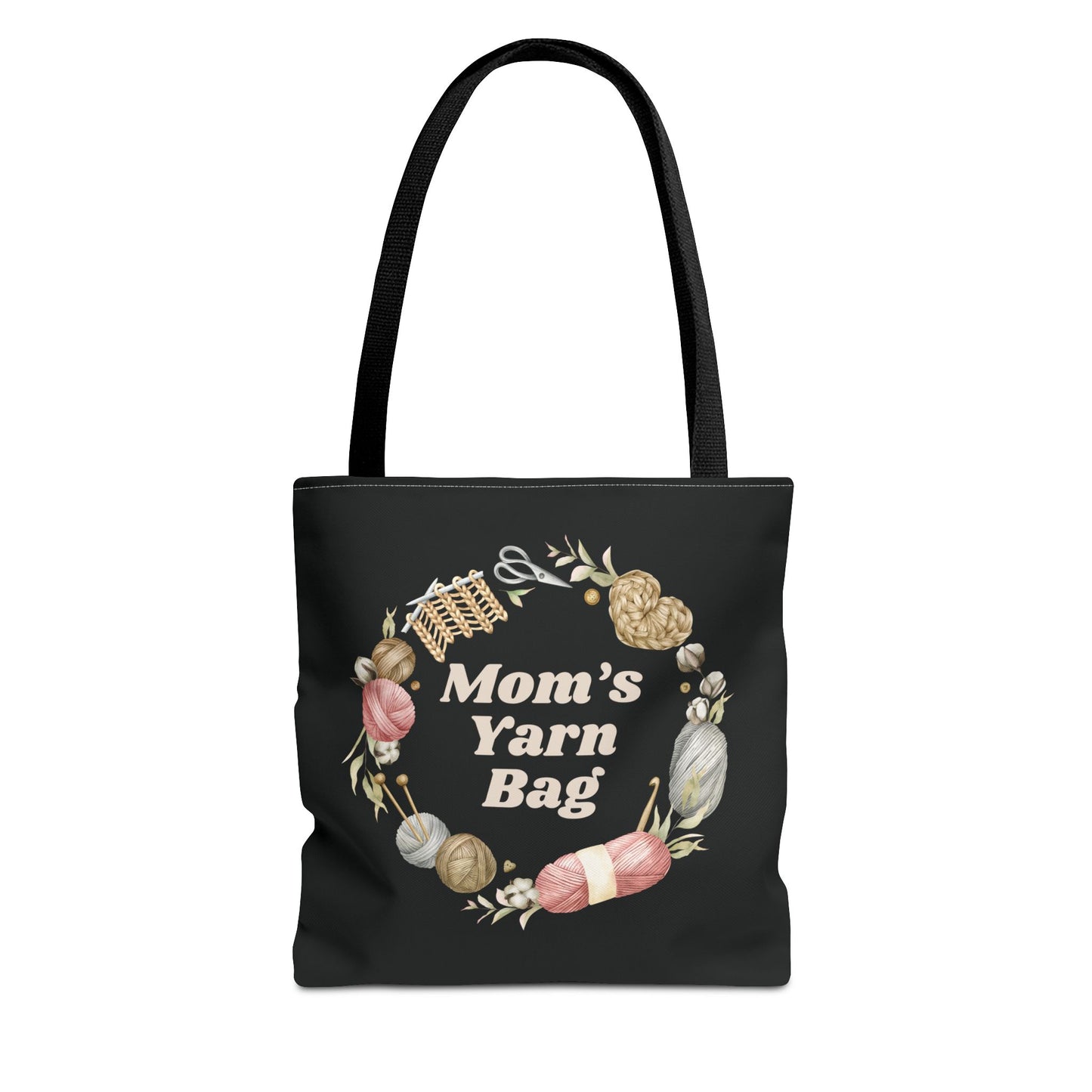 Mom's Yarn Tote Bag