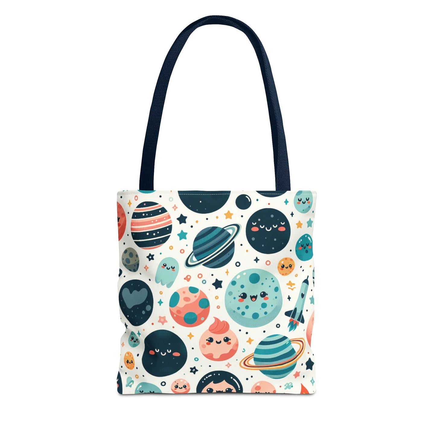 Kid's Planets Pattern Tote Bag