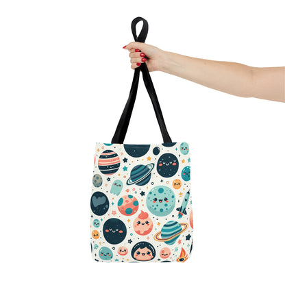 Kid's Planets Pattern Tote Bag