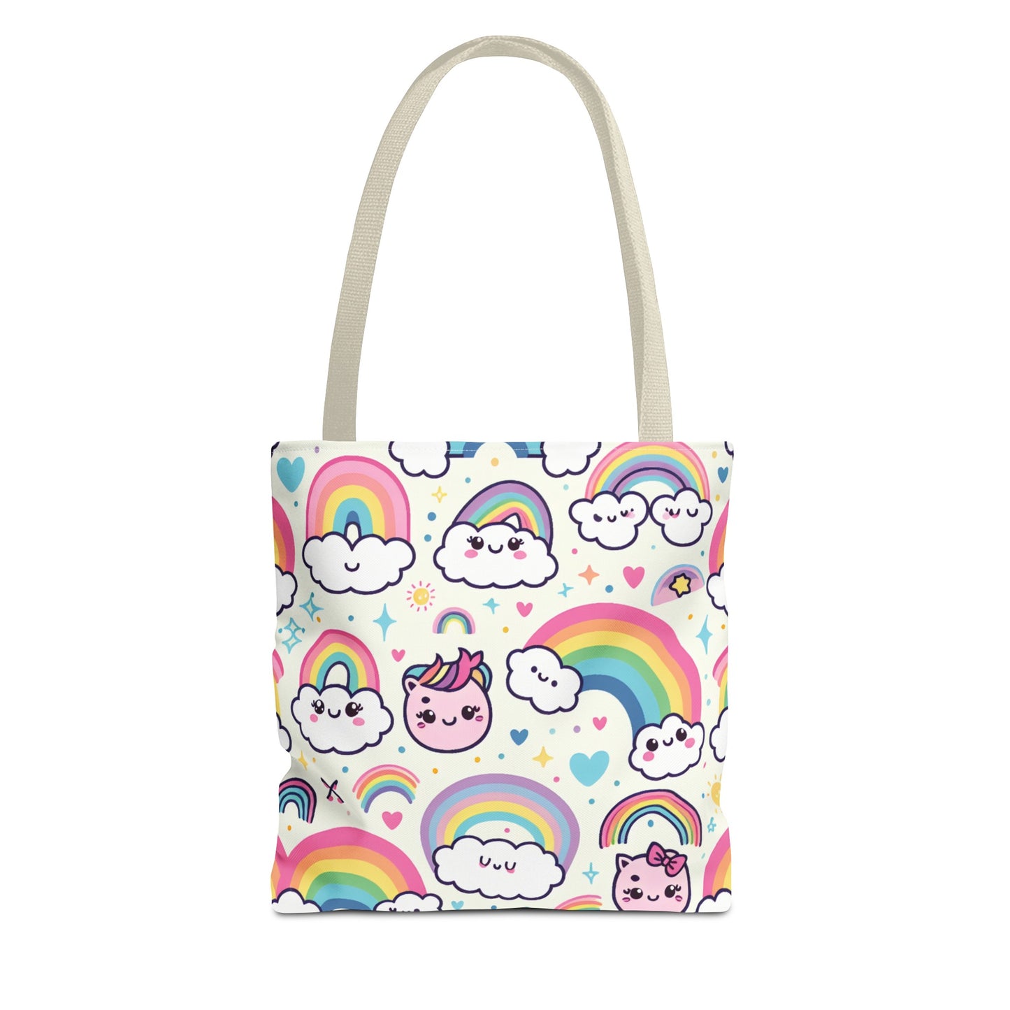 Kid's Rainbow Pattern Tote Bag