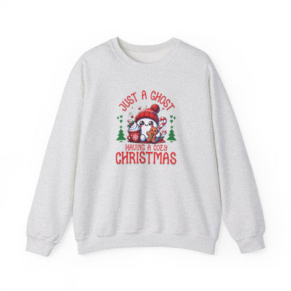 Ghost Cozy Christmas Sweatshirt