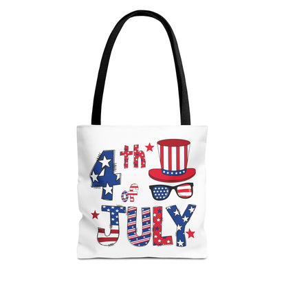 Patriotic 4th of July Tote Bag