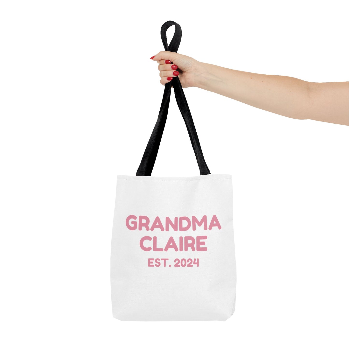 Personalized Grandma 2024 Tote Bag