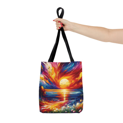 Colorful Sunset Tote Bag