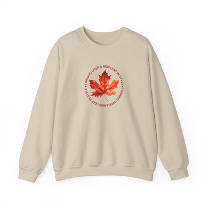 Turning Over A New Leaf Sweatshirt