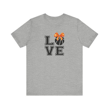 Ribbon Love Basketball T-Shirt