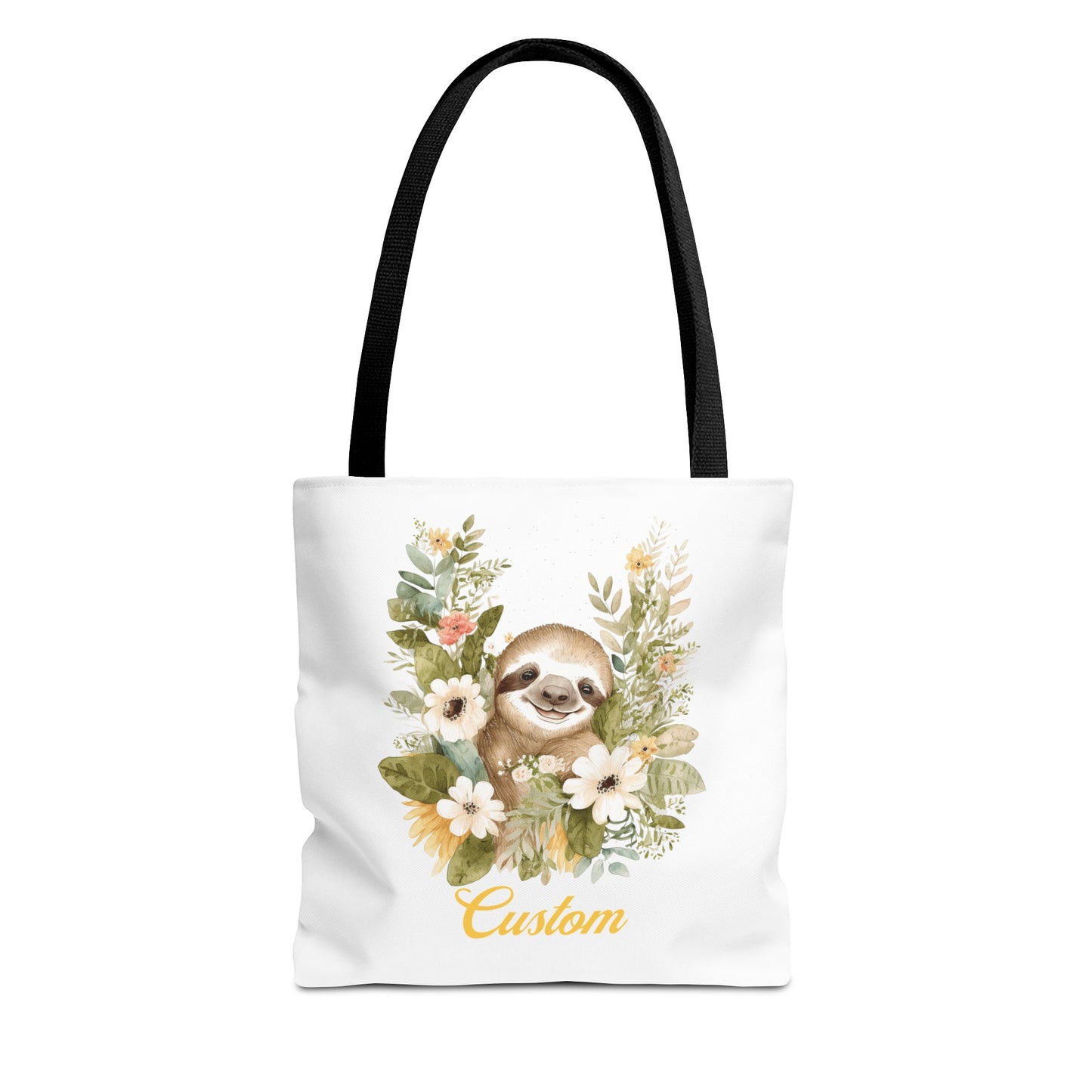 Personalized Nursery Sloth Bag