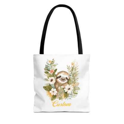 Personalized Nursery Sloth Bag