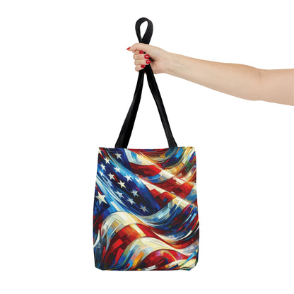 American Flag Tote Bag