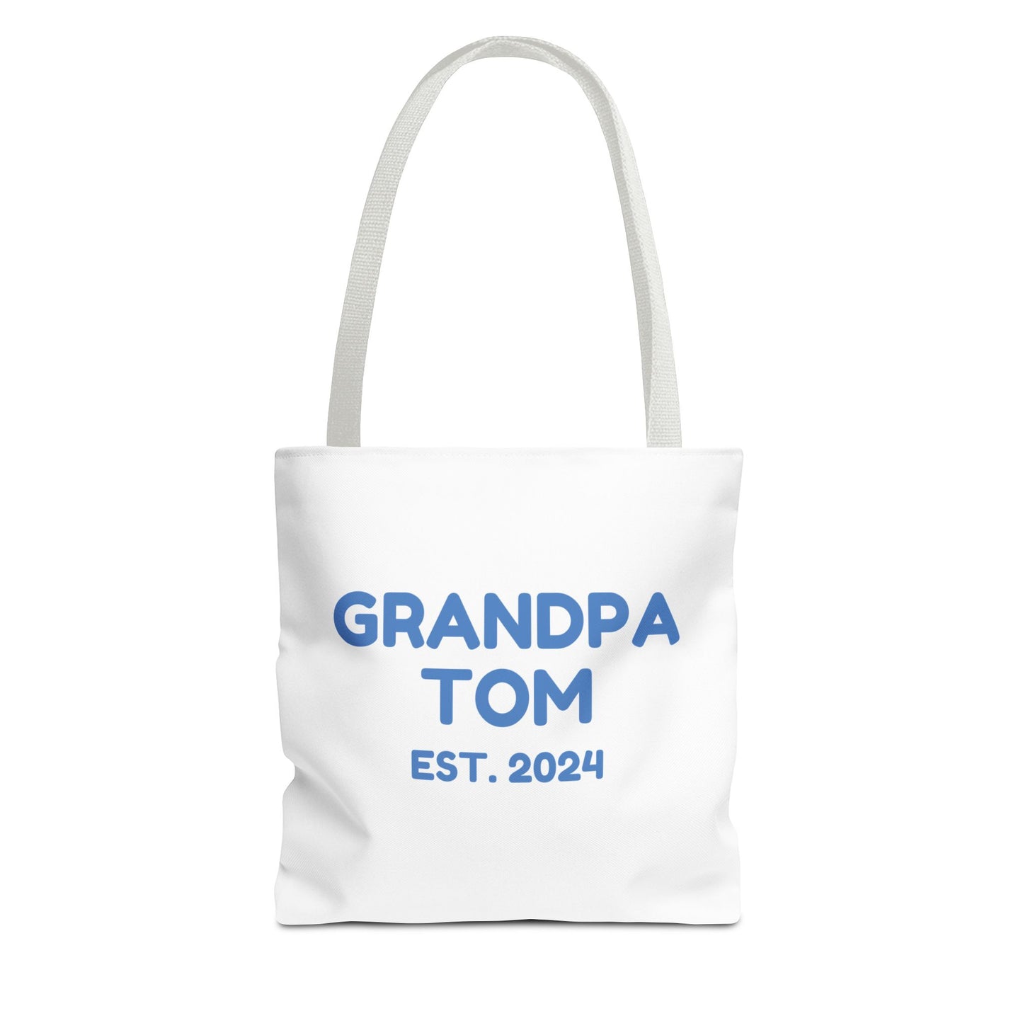 Personalized Grandpa 2024 Tote Bag