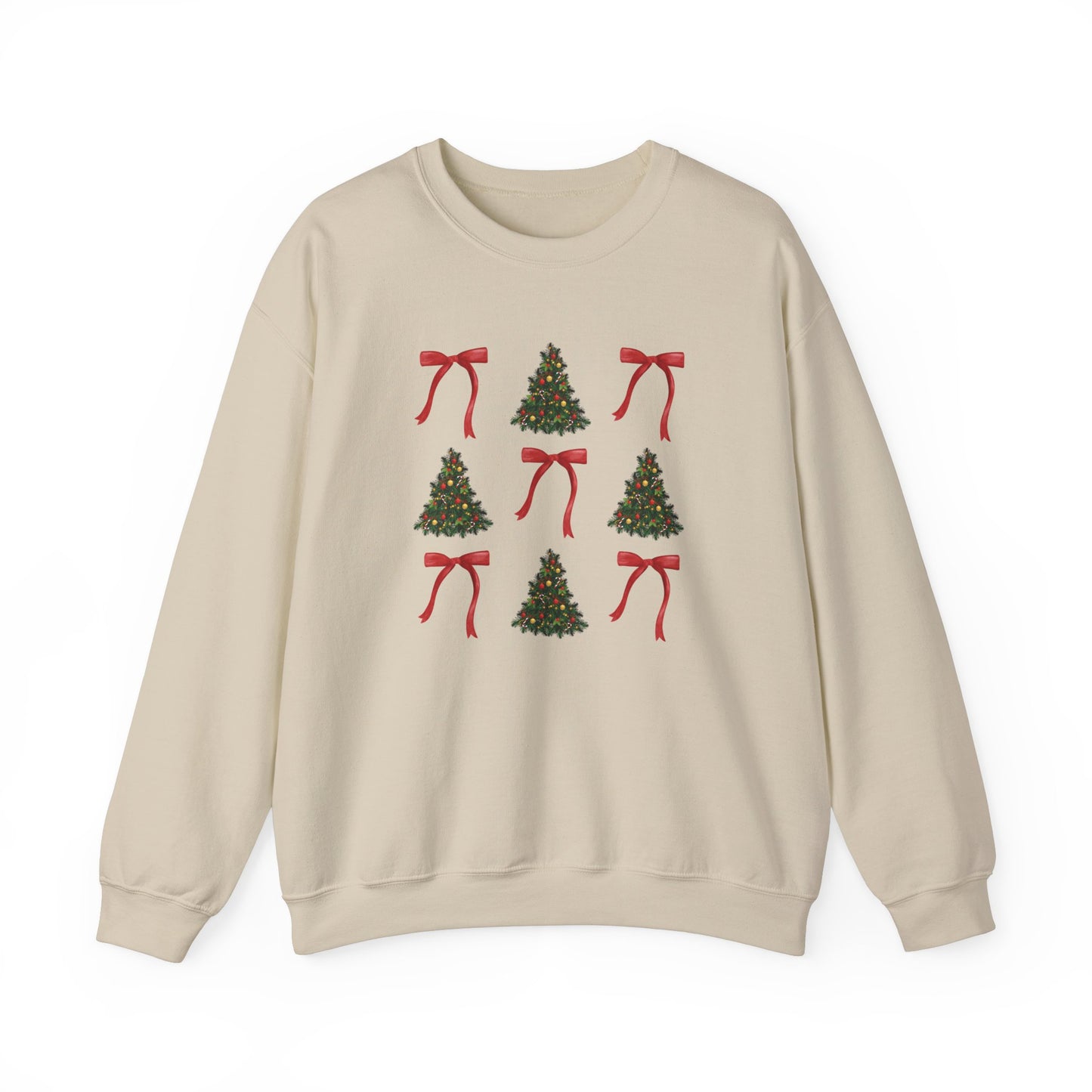 Christmas Ribbon Collage Sweatshirt