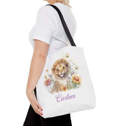 Personalized Nursery Lion Bag