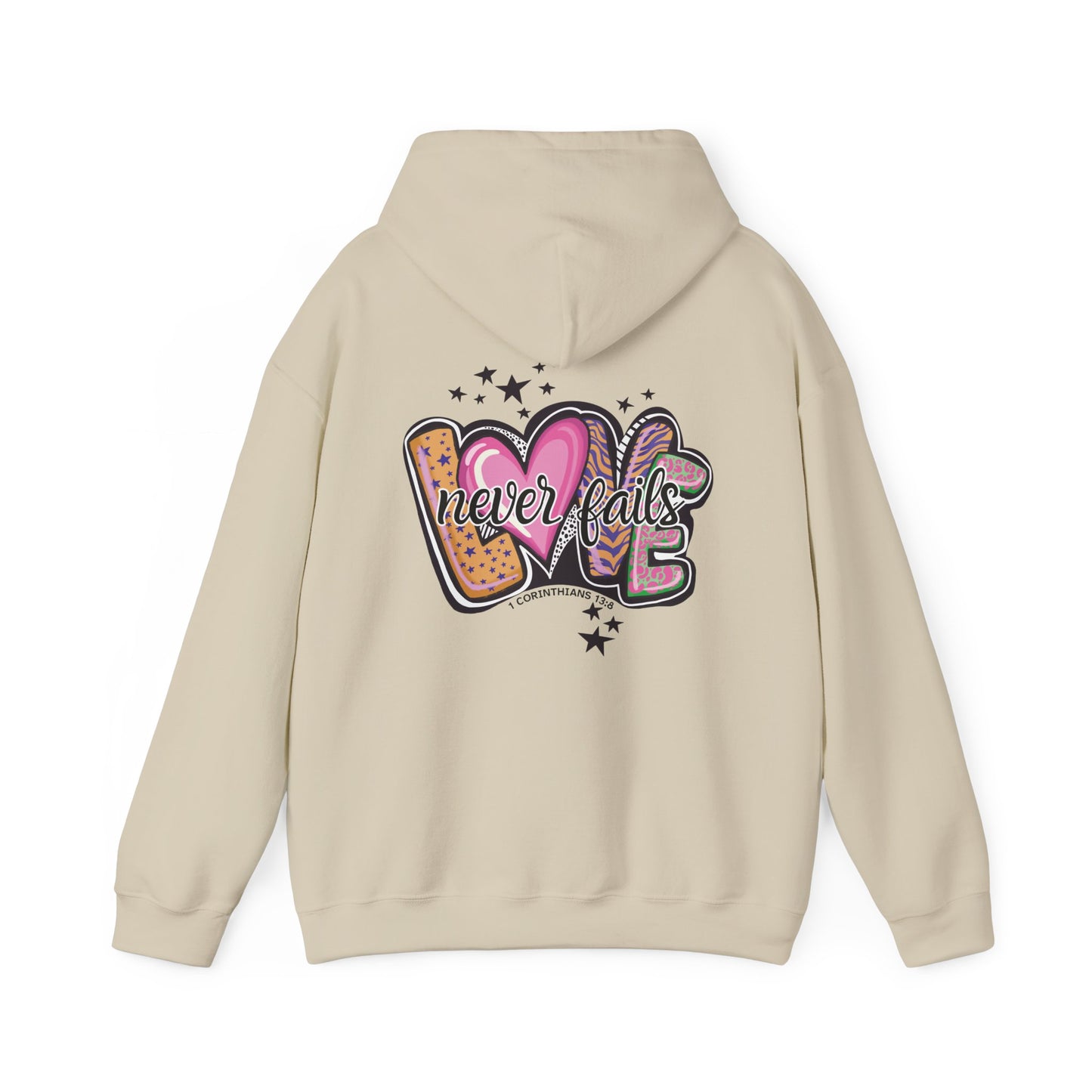 Love Never Fails Hoodie