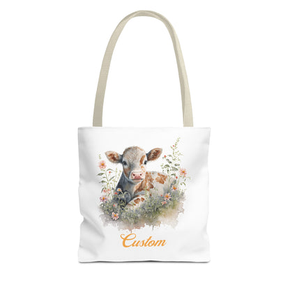 Personalized Nursery Cow Bag