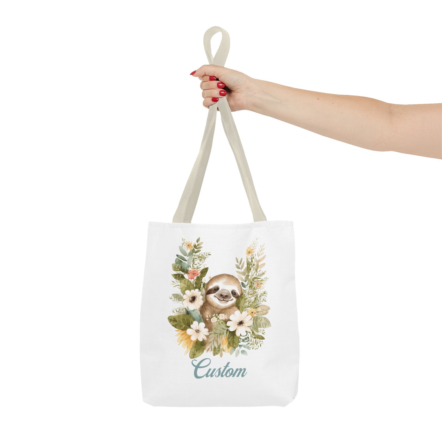 Personalized Nursery Sloth Bag