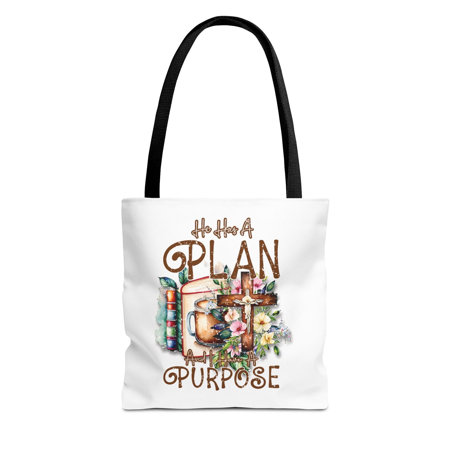 He Has A Plan Tote Bag