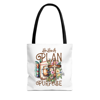 He Has A Plan Tote Bag