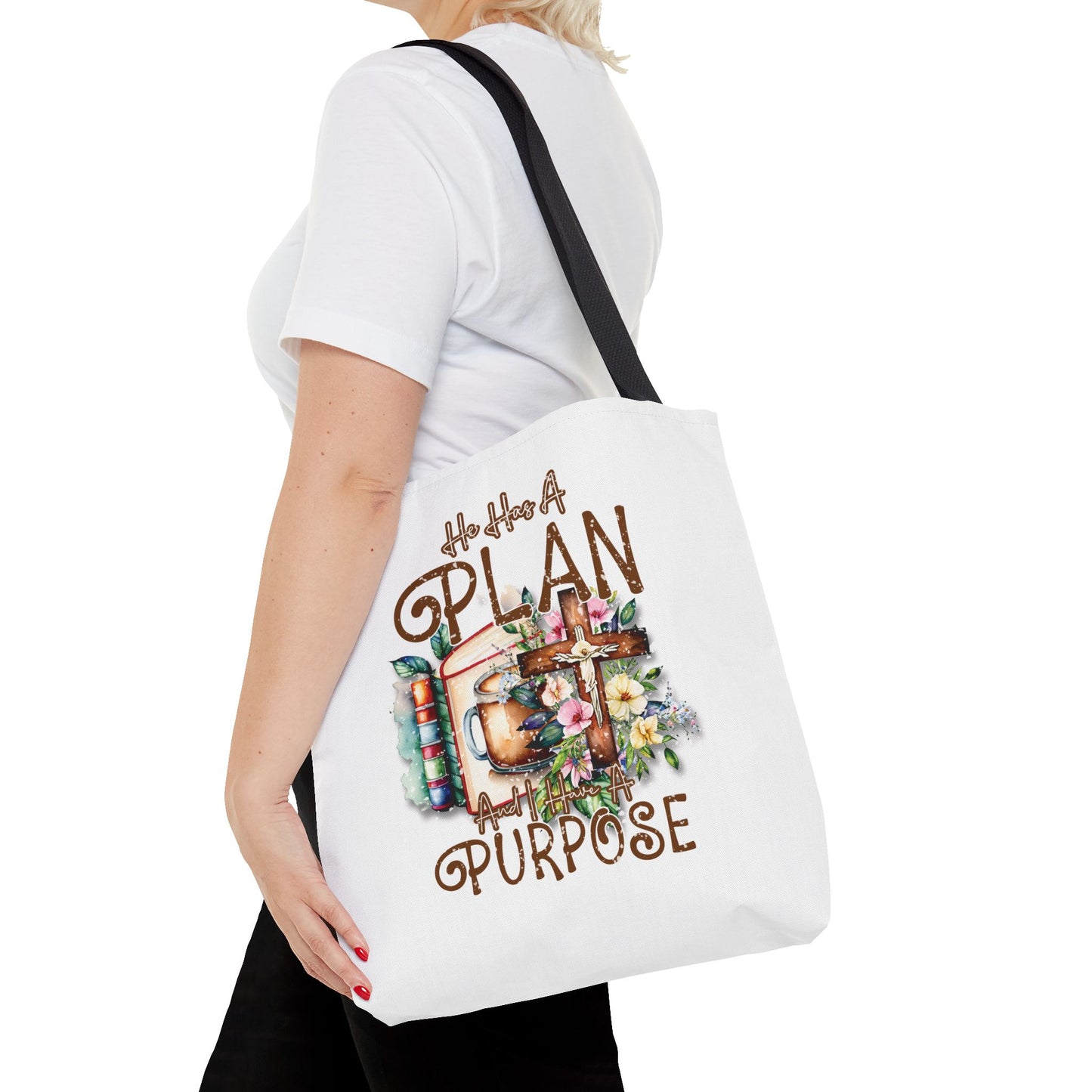 He Has A Plan Tote Bag