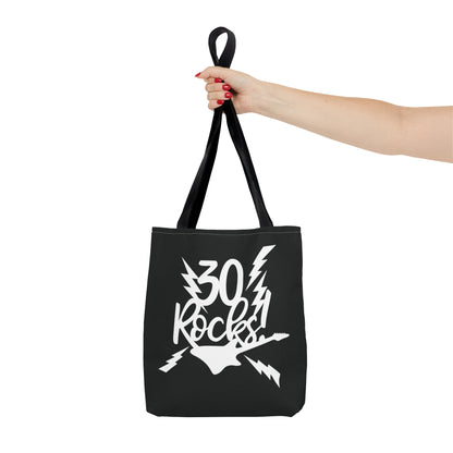 Personalized 30th Rocks Birthday Tote Bag