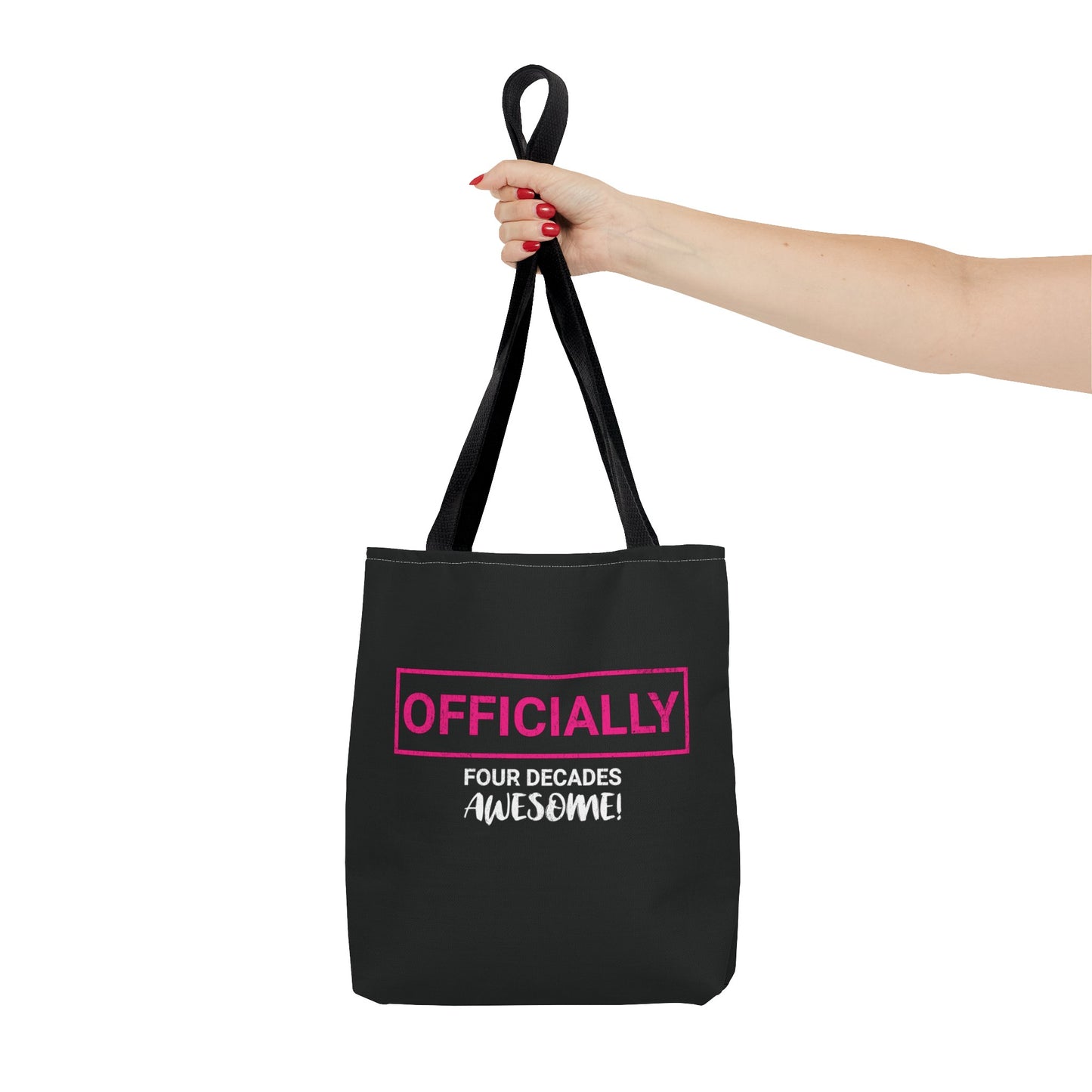 Officially Four Decades Awesome Tote Bag