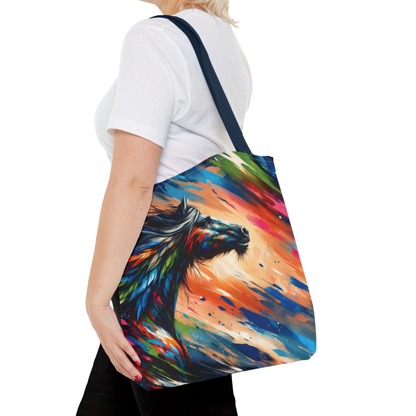 Running Free Horse Tote Bag