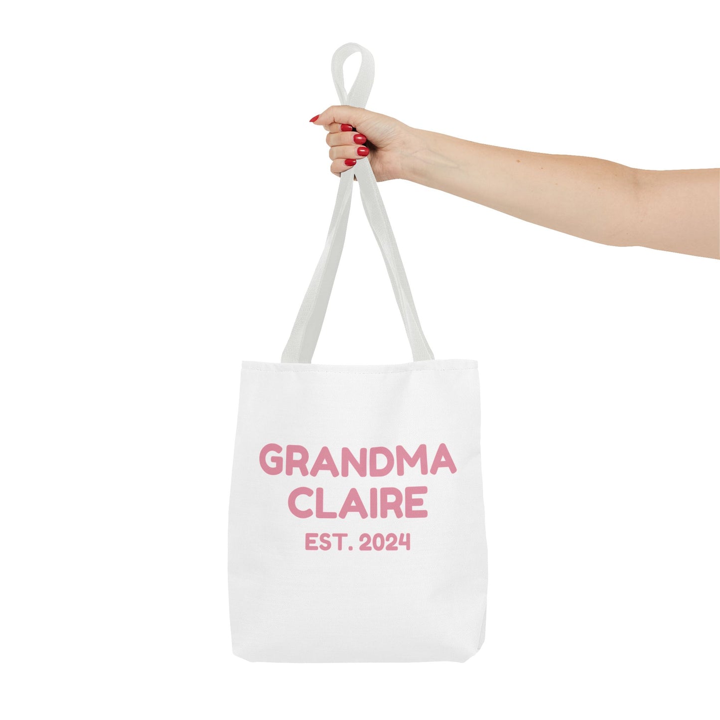 Personalized Grandma 2024 Tote Bag