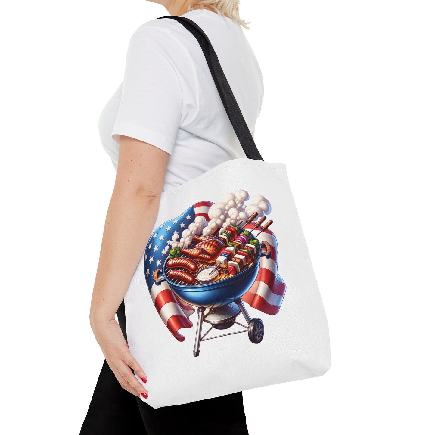 4th of July Grilling Tote Bag