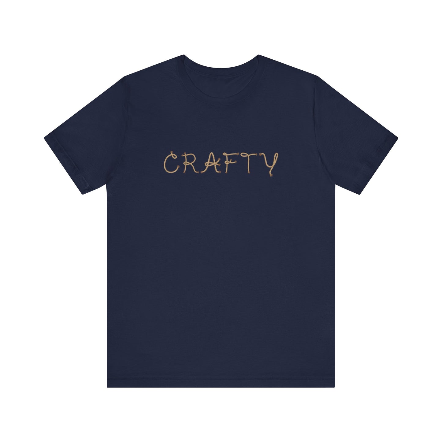 Crafty Rope Letter T-Shirt