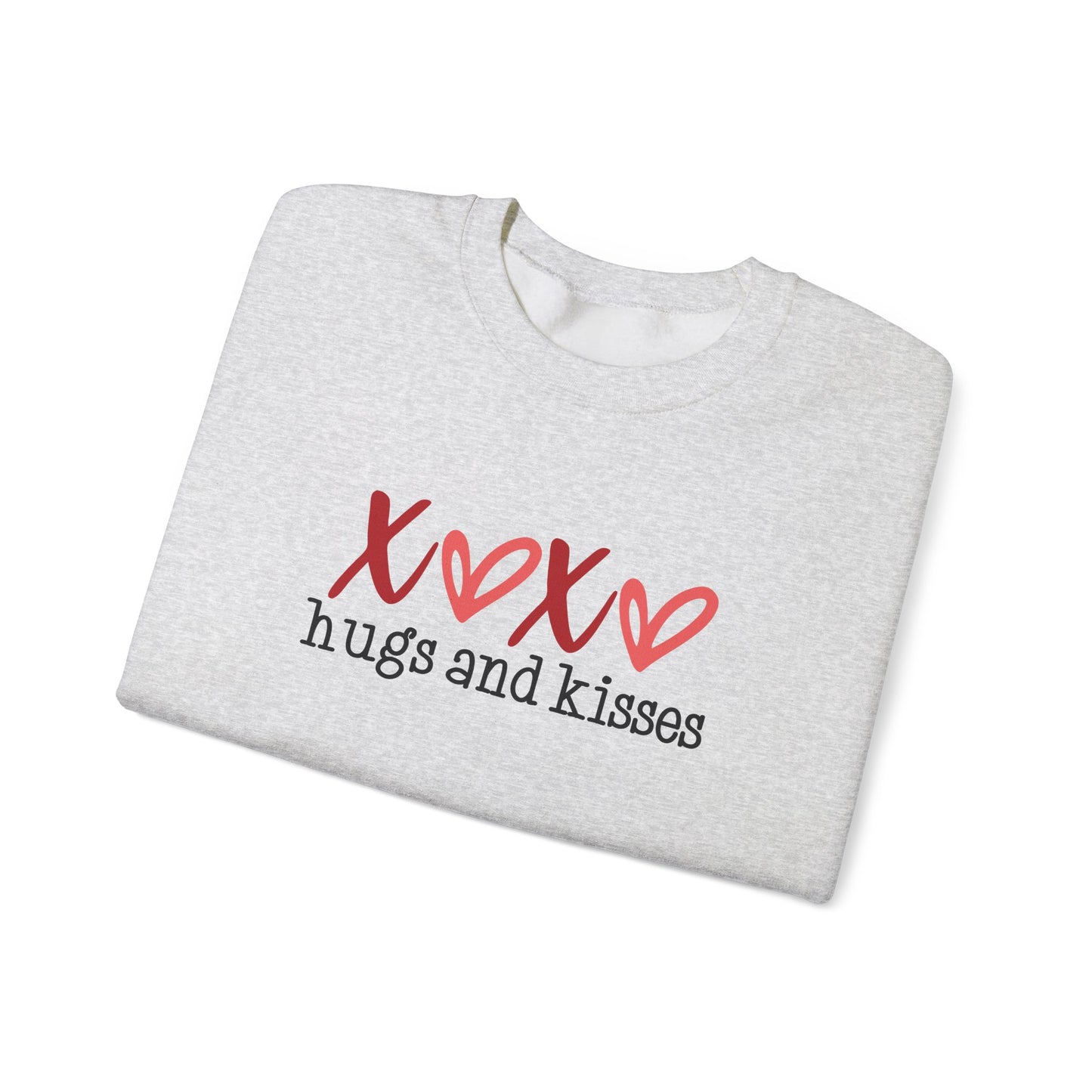 Hugs And Kisses Valentine Sweatshirt