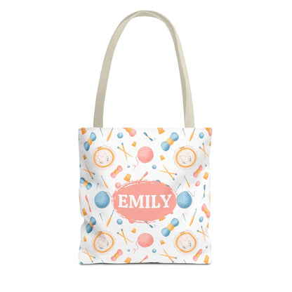 Personalized Yarn Tote Bag