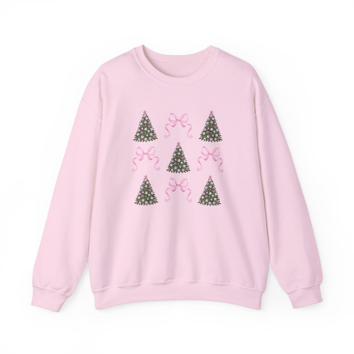 Christmas Bow Collage Sweatshirt