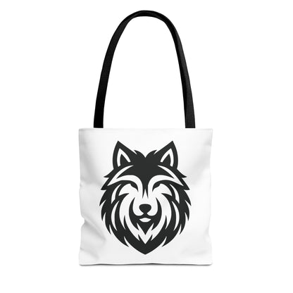 Personalized Wolf Tote Bag