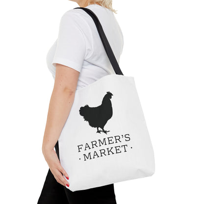 Farmer's Market Chicken Tote Bag