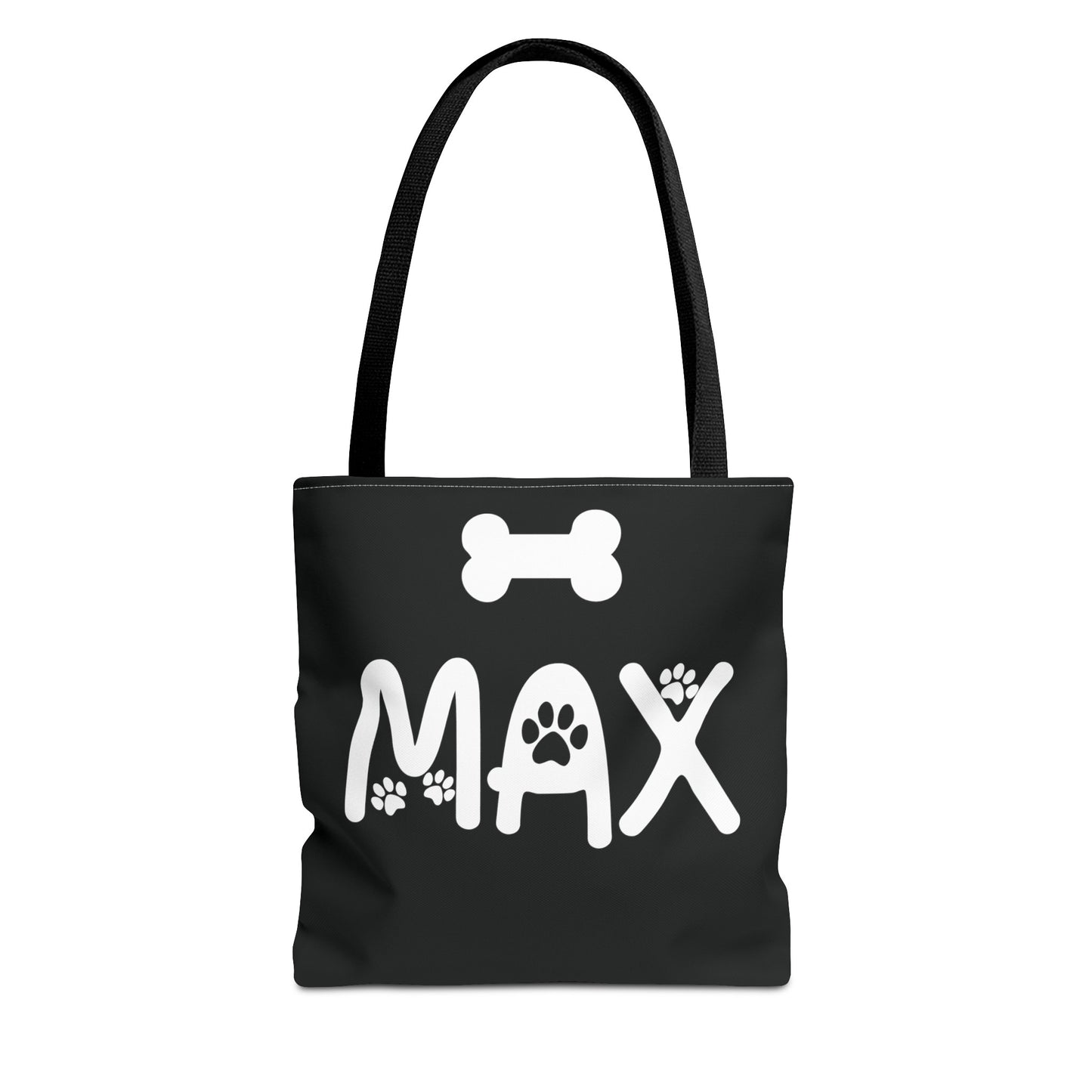 Personalized Dog Name Tote Bag