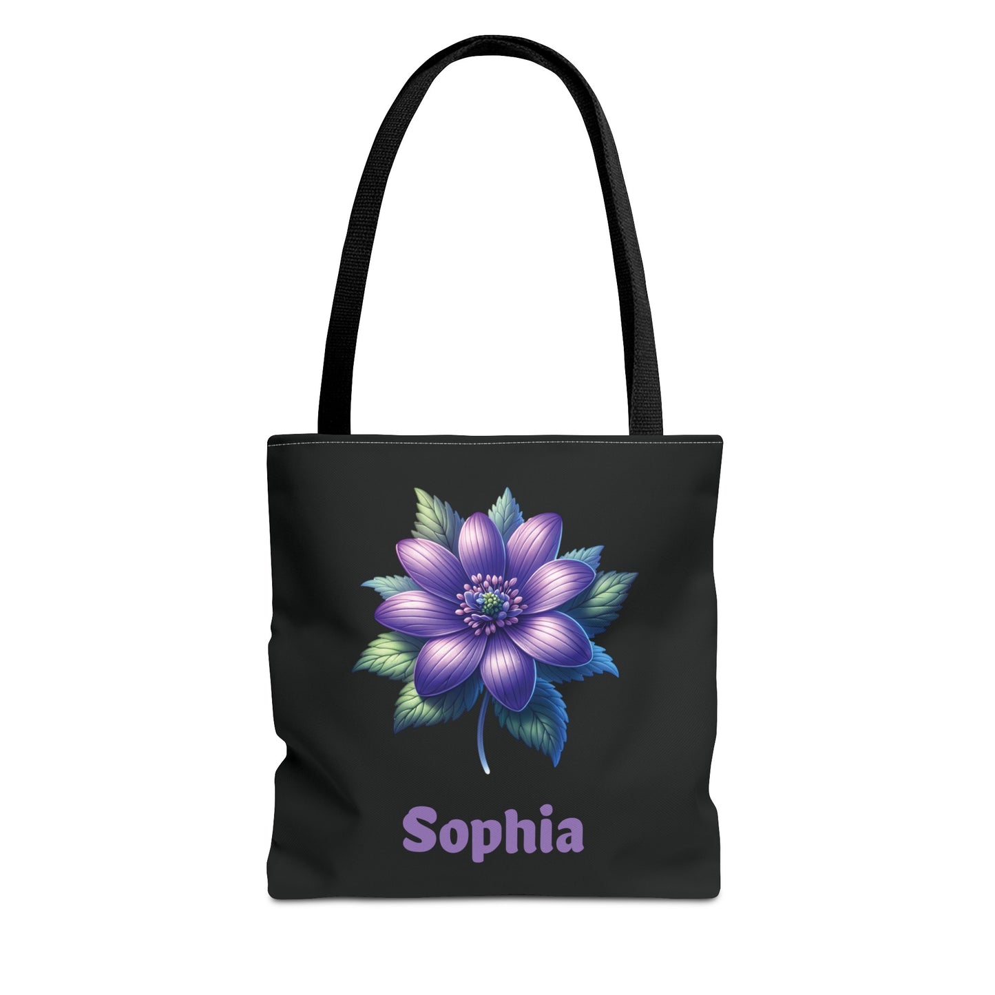 Personalized February Birthday Tote Bag - Violet