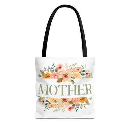 Mother Floral Tote Bag