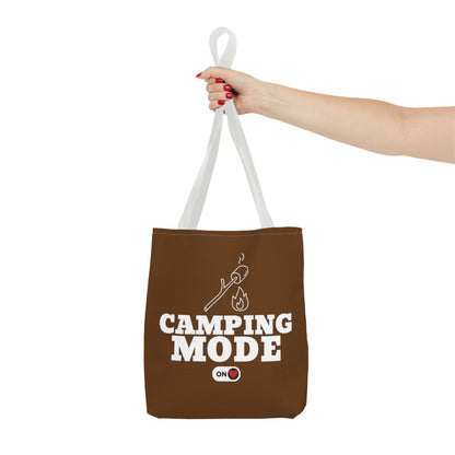 Camping Mode On Tote Bag