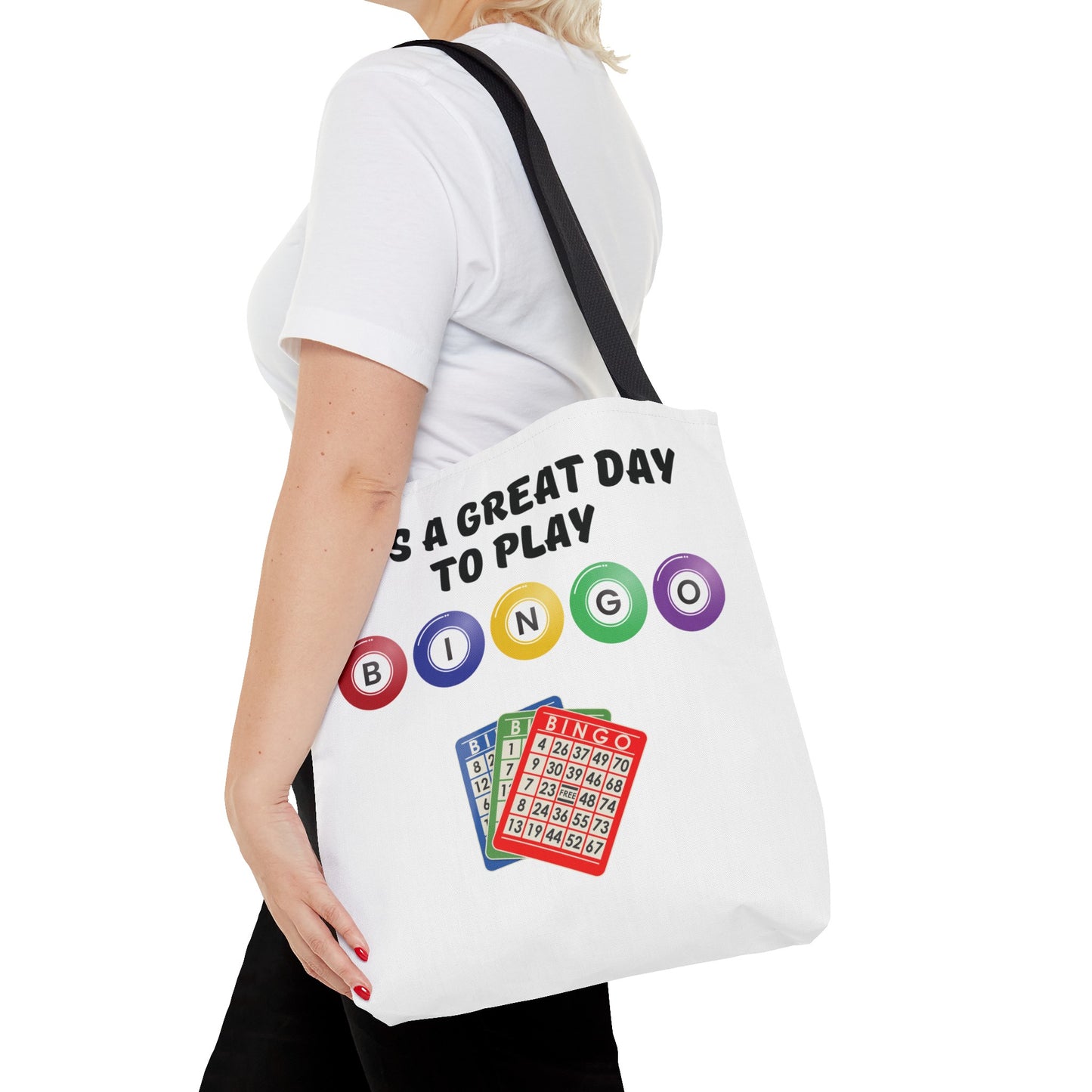 Great Day to Play Bingo Tote Bag