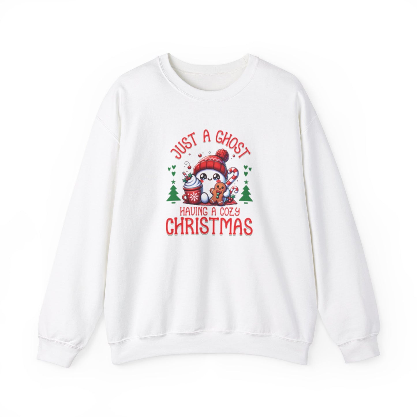 Ghost Cozy Christmas Sweatshirt