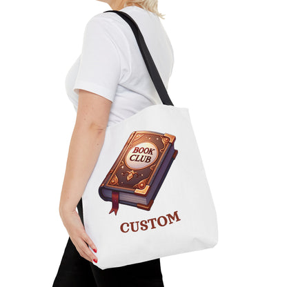 Personalized Book Club Tote Bag