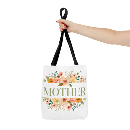 Mother Floral Tote Bag