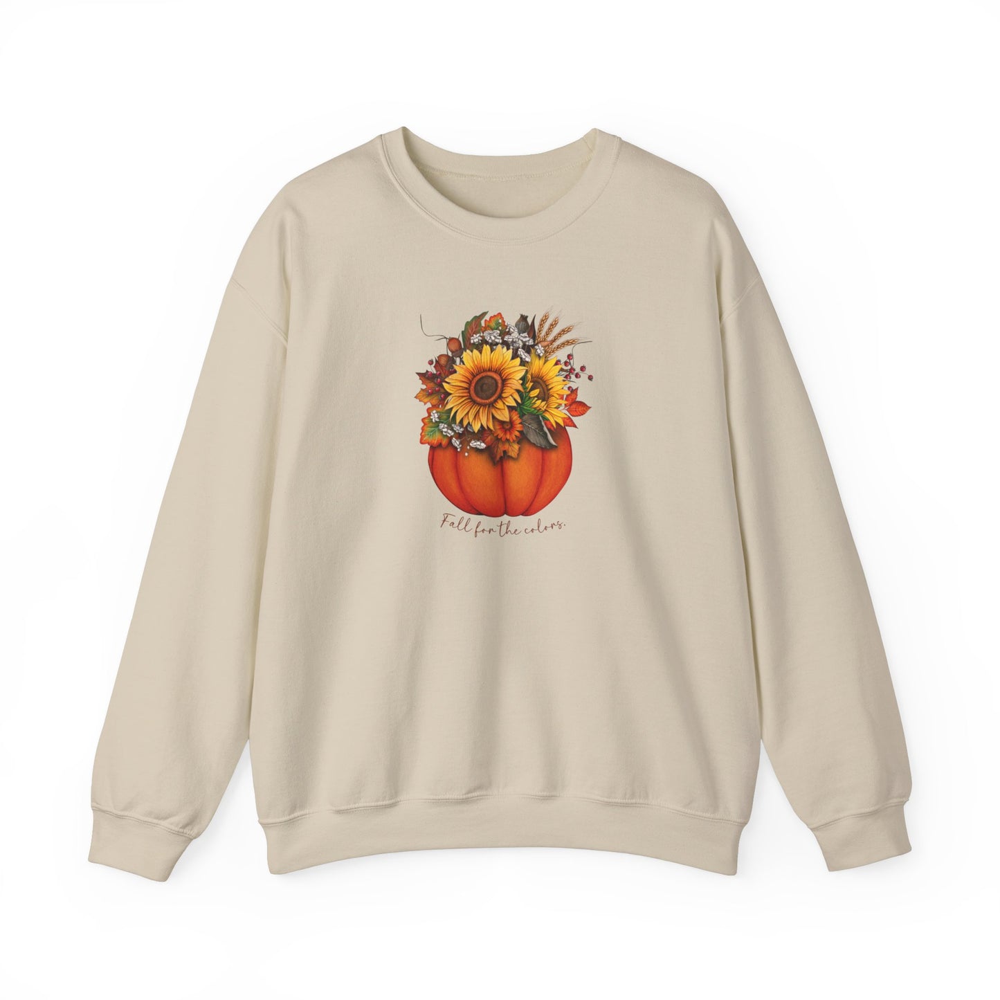 Flower Pumpkin Sweatshirt