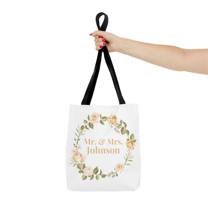 Personalized Wedding Tote Bag