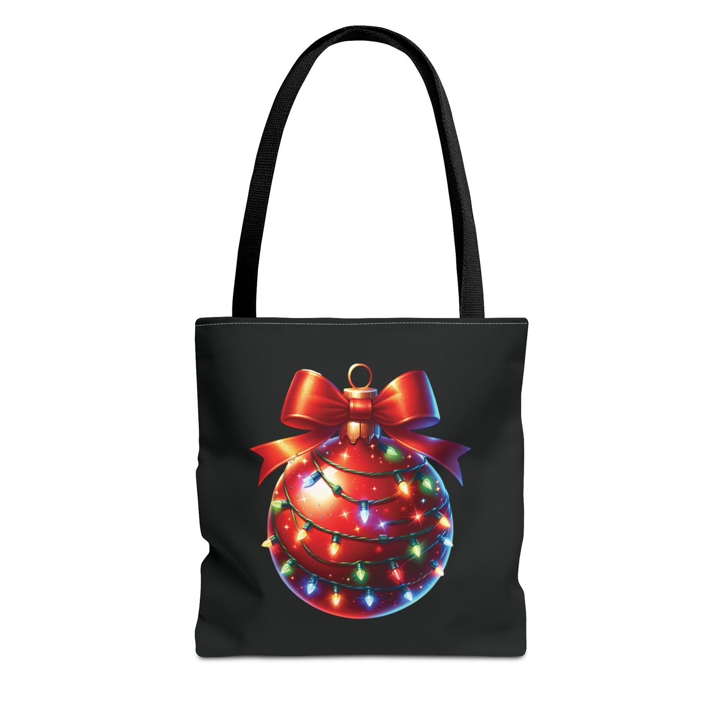 Christmas Bulb With Lights Tote Bag