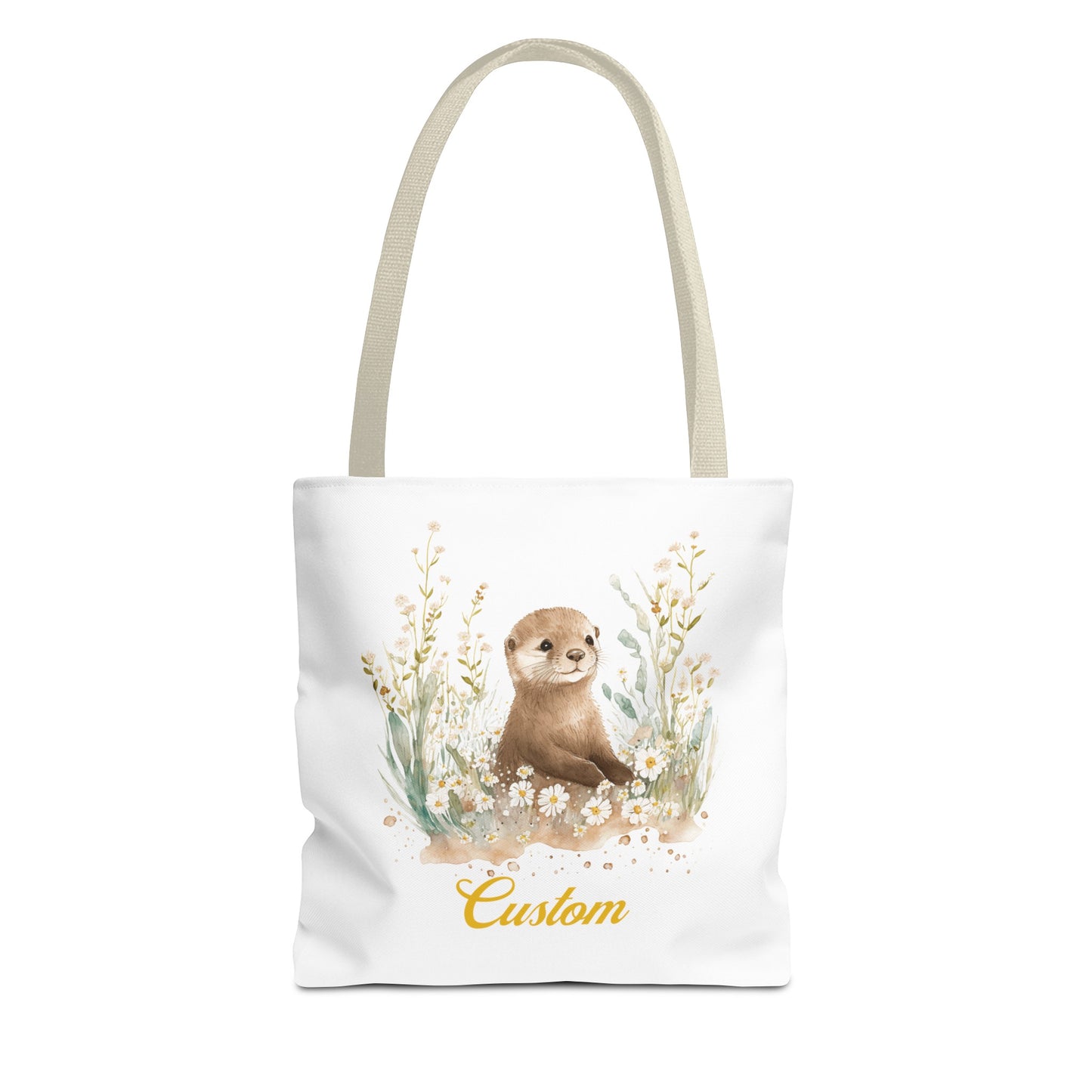 Personalized Nursery Groundhog Bag