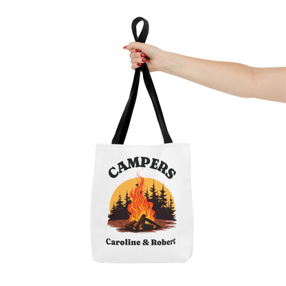 Personalized Campers Tote Bag