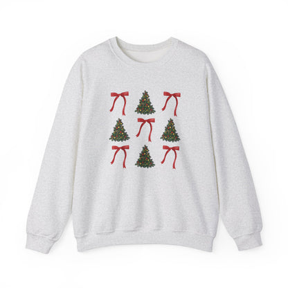 Christmas Ribbon Collage Sweatshirt