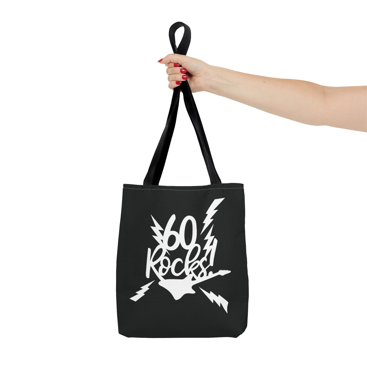 Personalized 60 Rocks Birthday Tote Bag