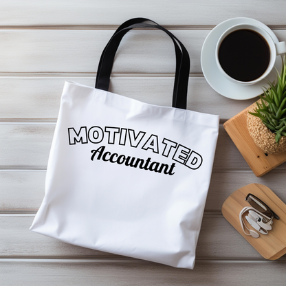 Motivated Accountant Tote Bag