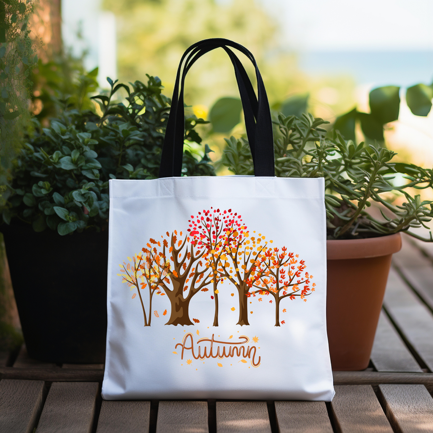 Autumn Season Tote Bag